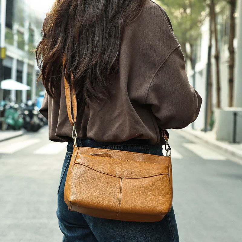 Valora Cowhide Crossbody Bag - Image 4