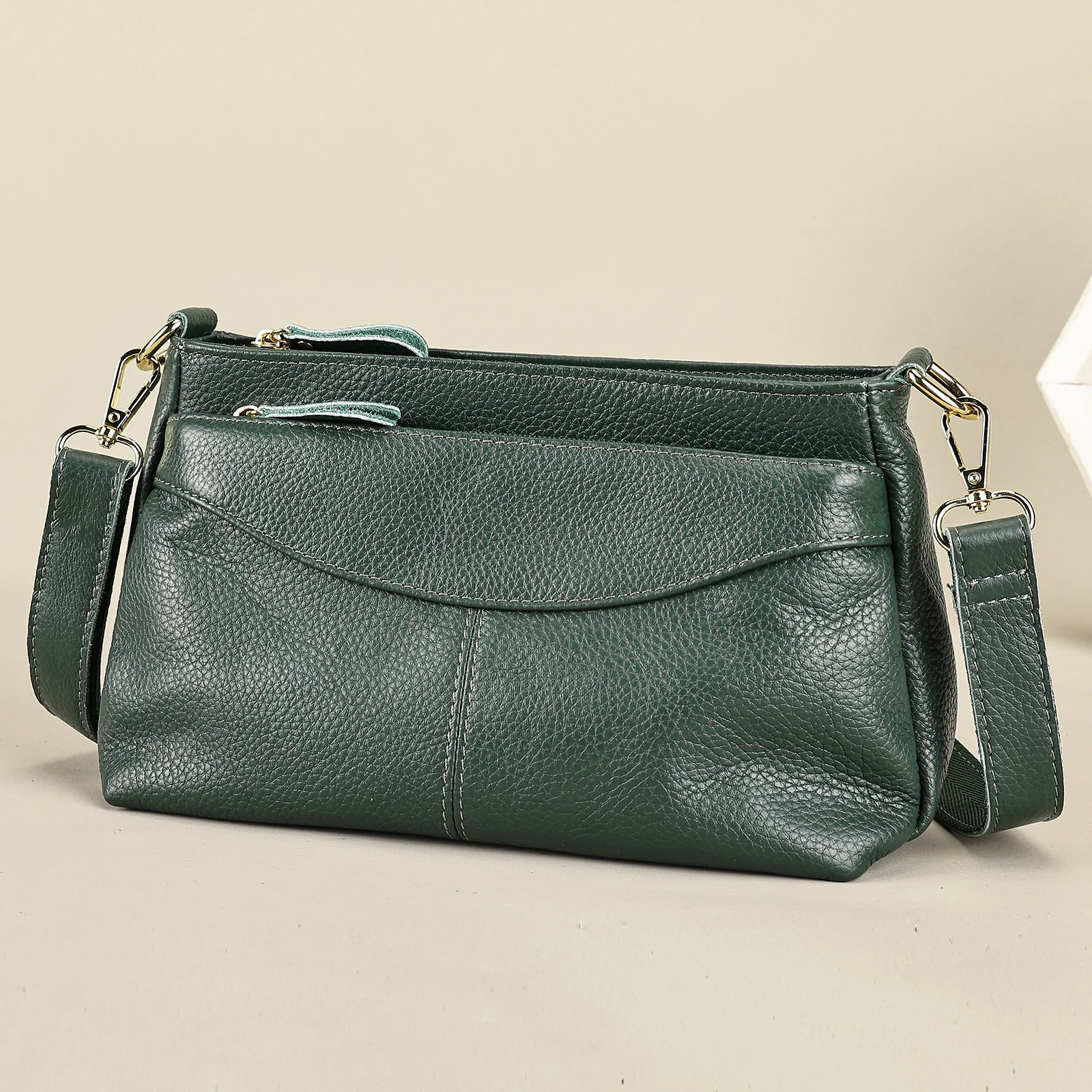 Valora Cowhide Crossbody Bag - Image 5
