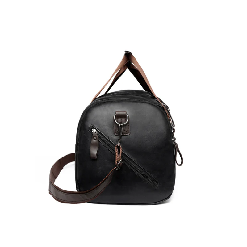 Vantro Leather Duffle Bag - Image 2