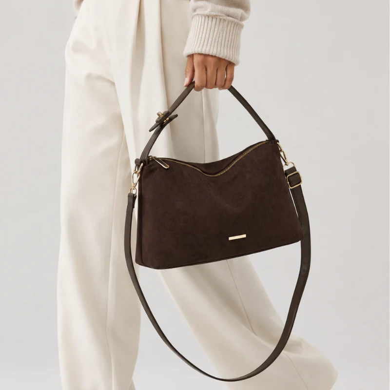 Velora Suede Handbag - Image 4