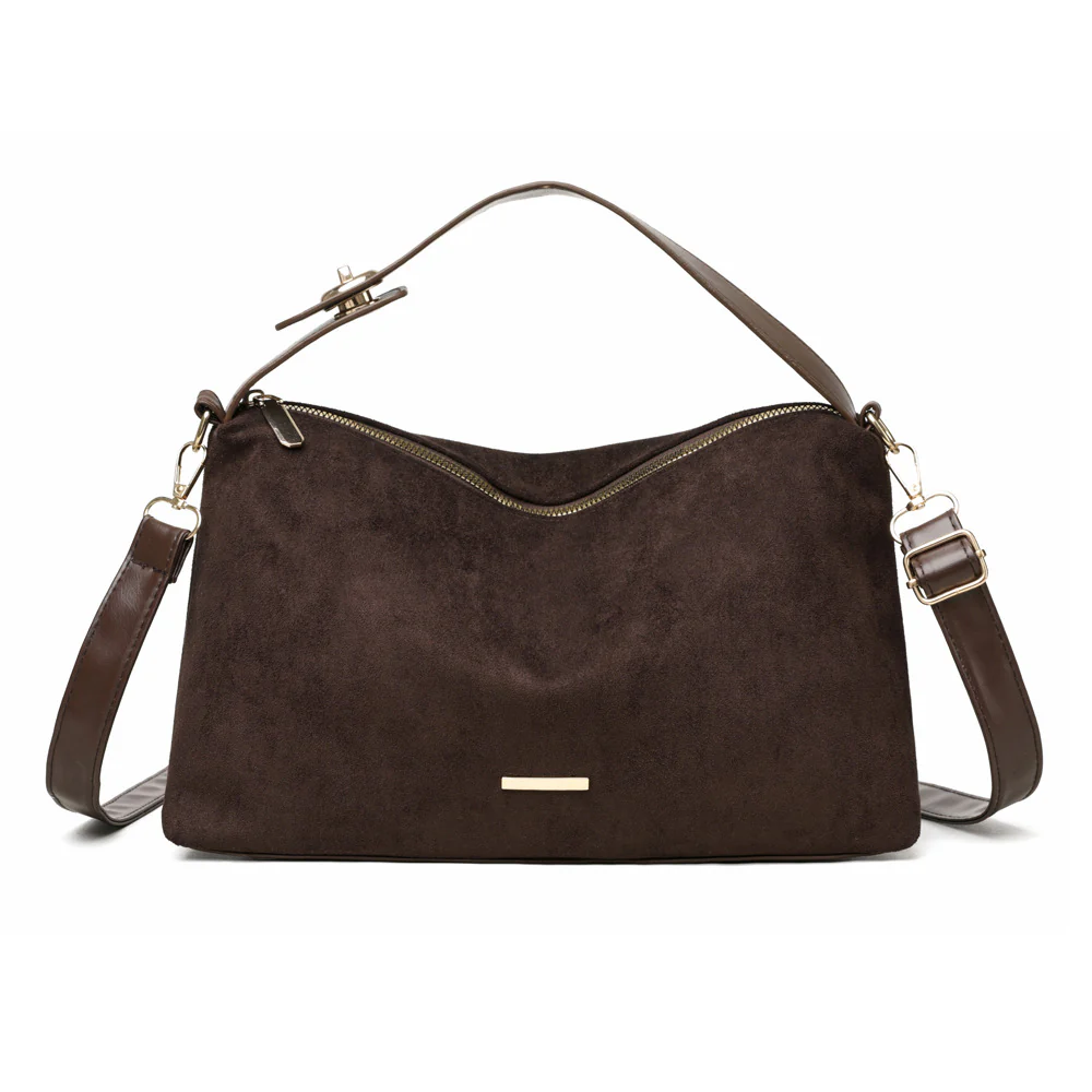 Velora Suede Handbag - Image 6