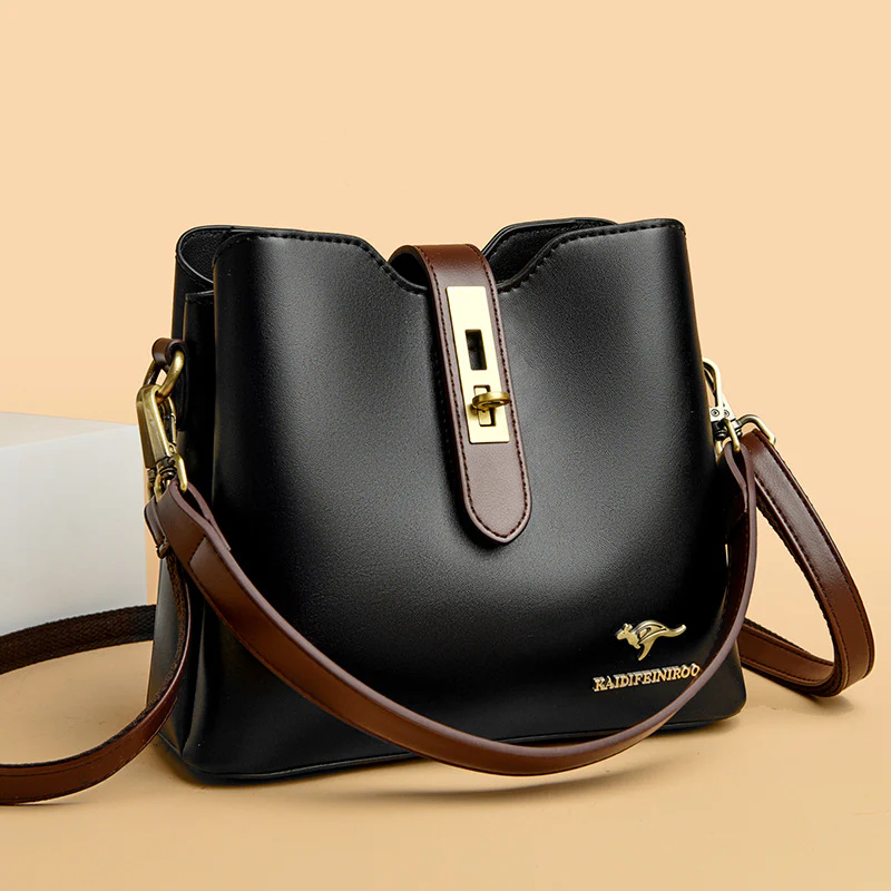 Veloura Lock Shoulder Bag - Image 5