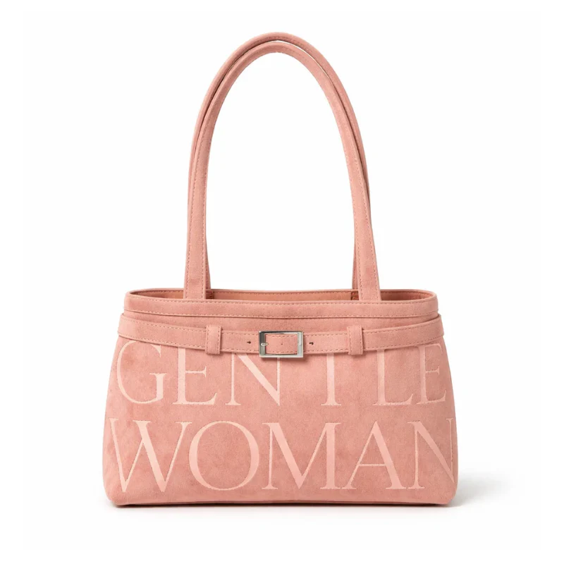 Velours Ballet Suede Shoulder Bag
