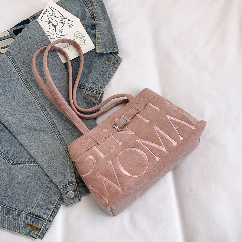 Velours Ballet Suede Shoulder Bag - Image 5