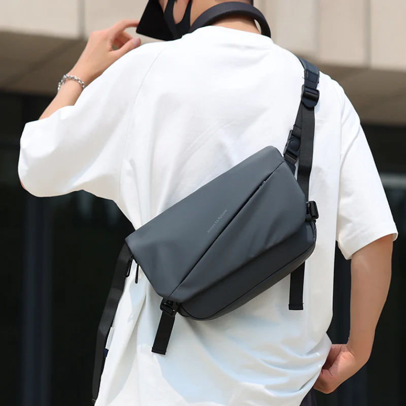 Water-Repellent Travel Crossbody Bag - Image 4