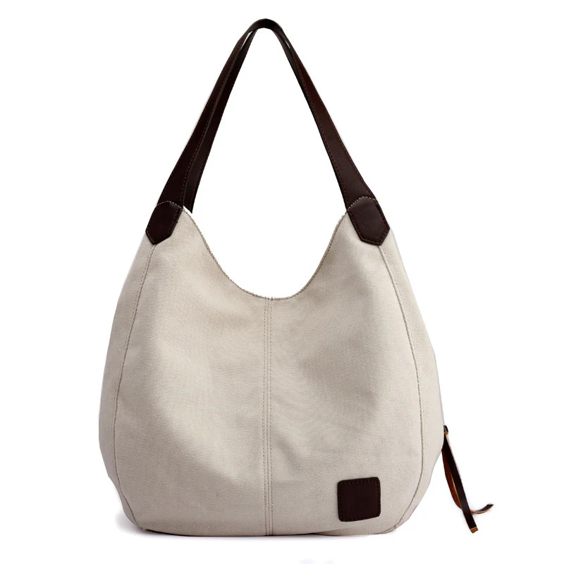 Willow Canvas Organizer Shoulder Bag - Image 7