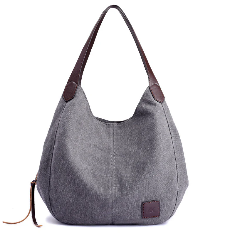 Willow Canvas Organizer Shoulder Bag - Image 8