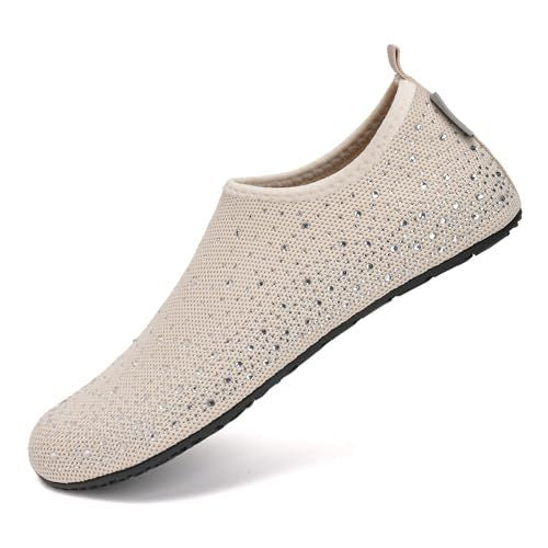 Women’s Mesh Rhinestone Fisherman Pumps - Image 5