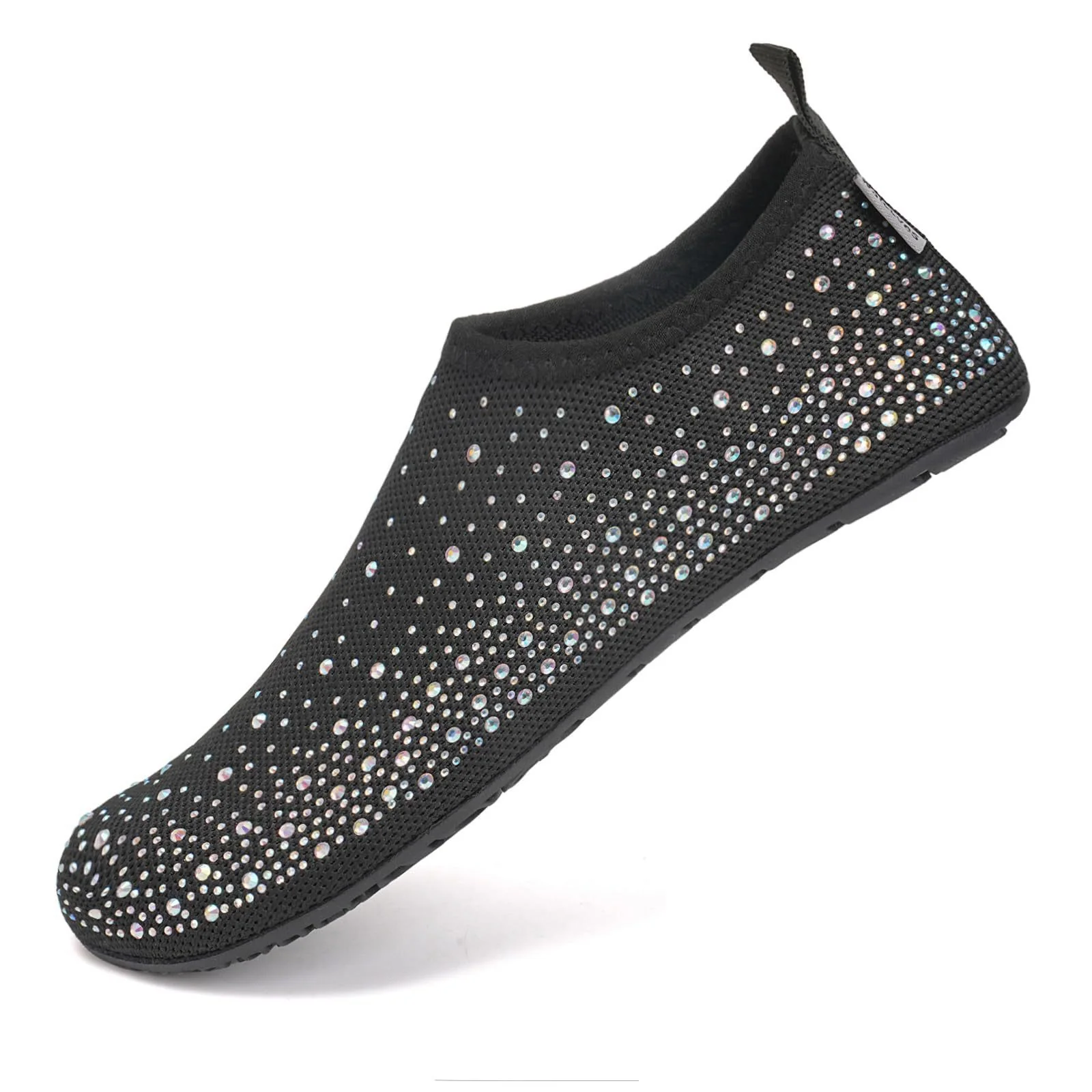 Women’s Mesh Rhinestone Fisherman Pumps - Image 6