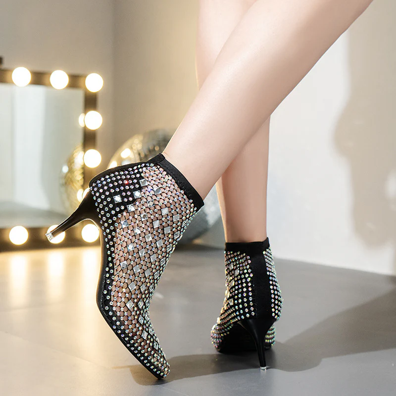 Women’s Openwork High Heels - Image 4
