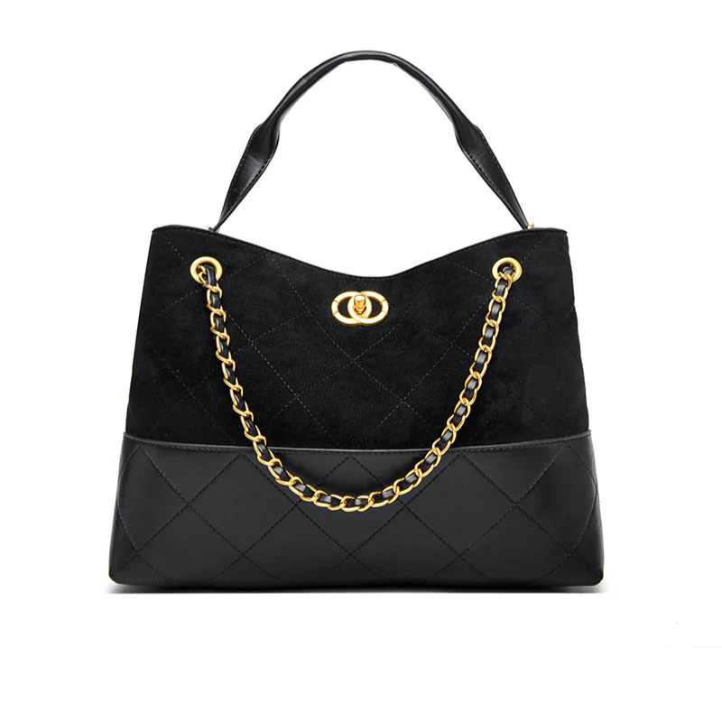 Women's Diamond Quilted Shoulder Bag