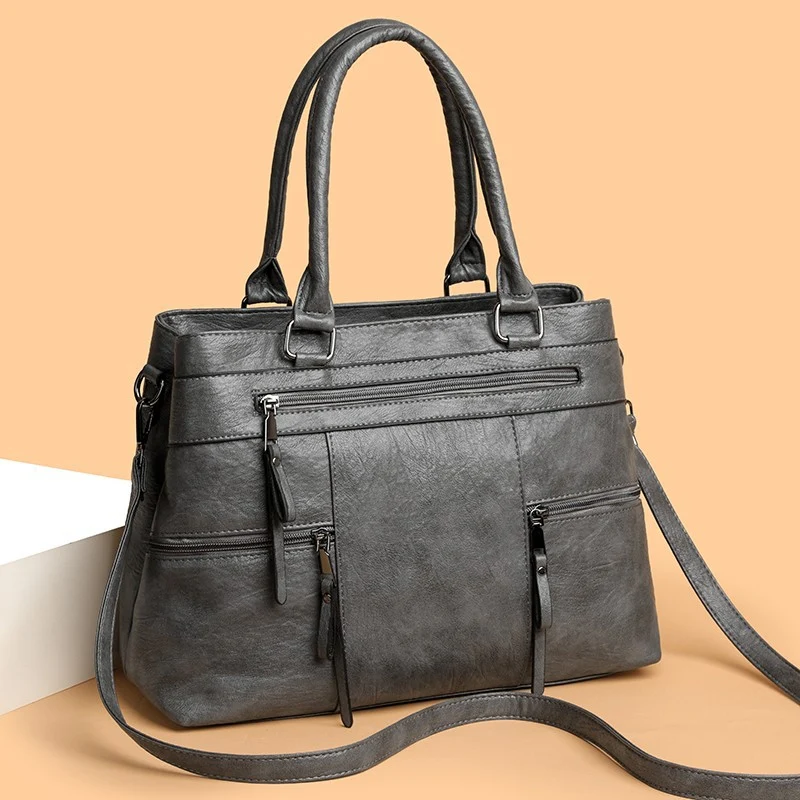 Women's New Temperament versatile Multi Pocket Shoulder Bag - Image 6