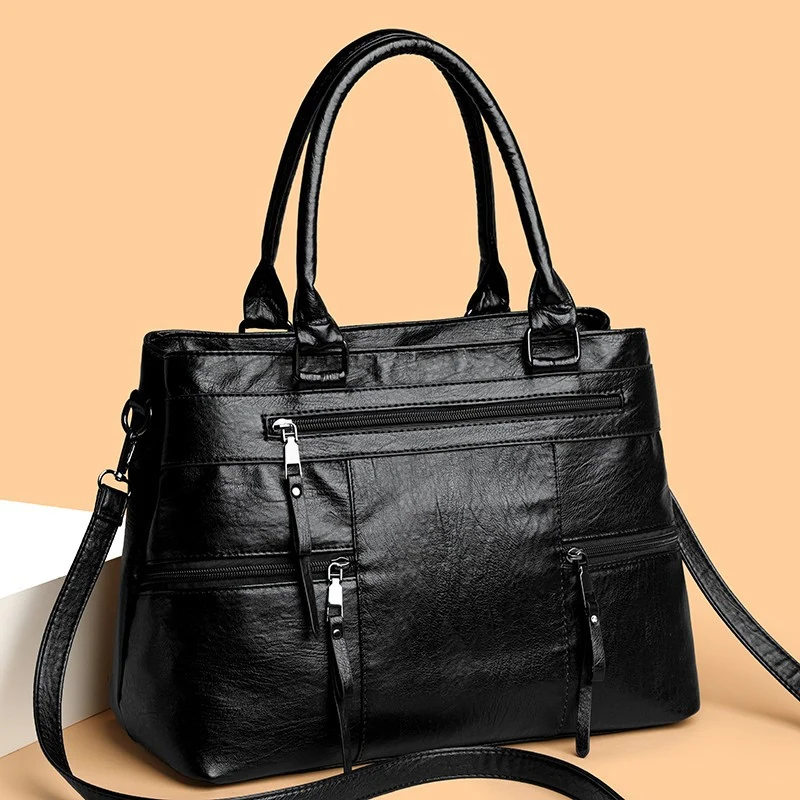 Women's New Temperament versatile Multi Pocket Shoulder Bag - Image 7