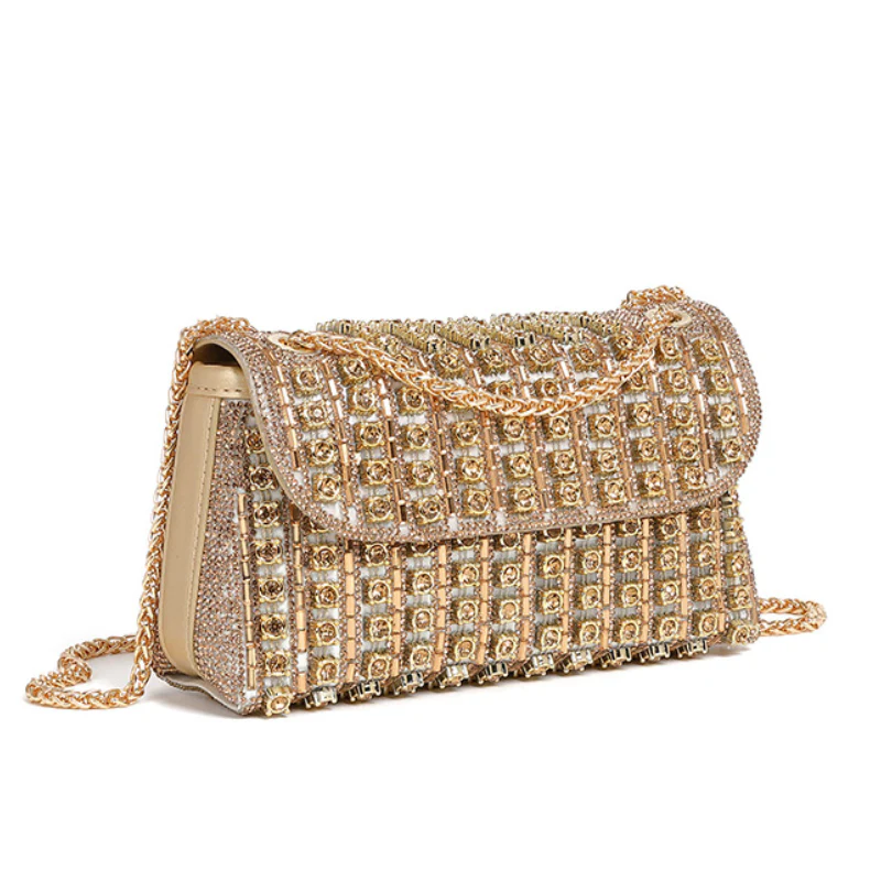 Women's Radiant Rhinestone Shoulder Bag - Image 3