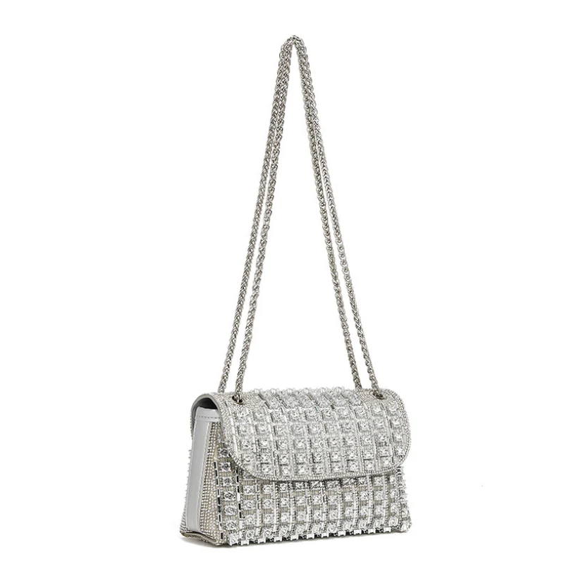 Women's Radiant Rhinestone Shoulder Bag - Image 5