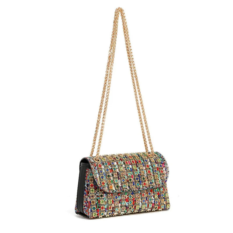 Women's Radiant Rhinestone Shoulder Bag - Image 6