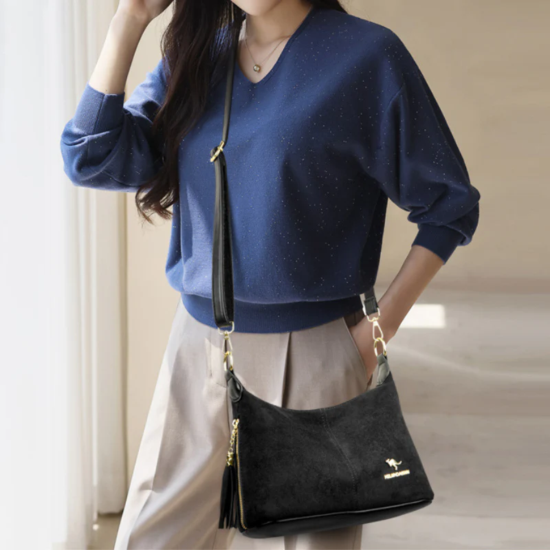 Women's Structured Square Shoulder Bag - Image 4