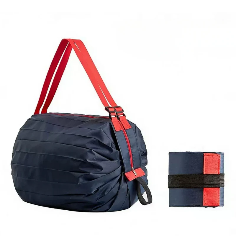 Women's Versatile Camo Print Pleated Foldable Shoulder Bag - Image 7