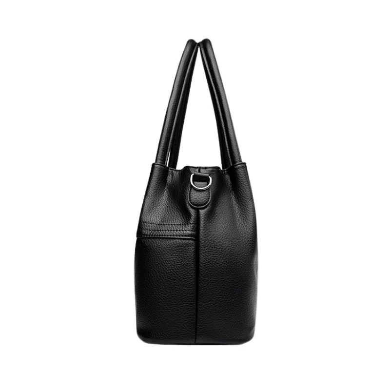 Women's Versatile Multi-Strap Pebbled Shoulder Bag - Image 3