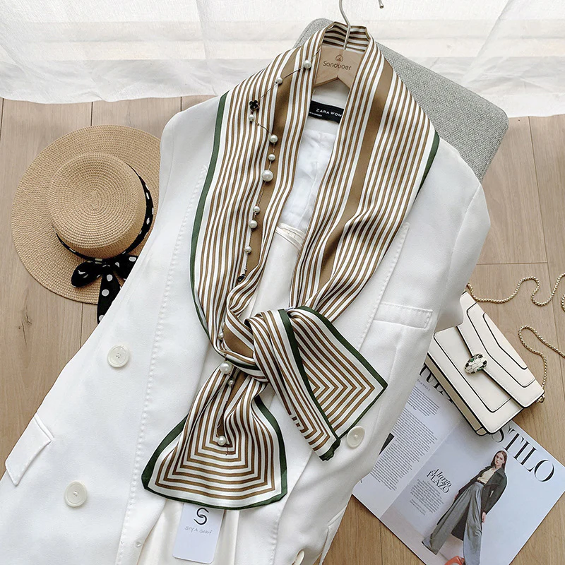 Zebra Zephyr Chiffon Scarf - Image 7